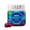 OLLY MEN'S Multivitamin Gummies, Vitamins A,C,D,E,B-Complex & Zinc, Blackberry Flavour. To Promote Wellness & Boost Energy - 90 Gummies  New improved Formula                                                                                                           Exp: 04/2027