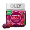 OLLY Women's Daily Multivitamin Gummies, with Vitamins A,D,C,E, Biotin, Folic acid. Support for Energy, Vitality, Wellness, Hair Growth,. Berry Flavour - 90 Gummies.                                                                                                                                                                       Exp: 03/2027