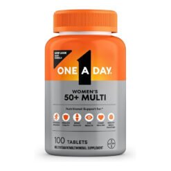 One A Day Women's Multivitamin with Vitamins A.C,D,E, Zinc, B12, Biotin, Calcium & More For Immune Health Support, Vitality. Magnesium for Healthy Muscles & Improved Energy - 100 tablets                                                                            Exp: 11/2027