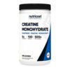 Nutricost Micronized Creatine Monohydrate Powder, Unflavoured, 500g. Improves Exercise Perfomance, Brain Power, Muscle & Strength Training -100 servings                                             Exp: