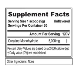 Alternative view of Evlution Nutrition Creatine Monohydrate 5000. Unflavoured Powder For Improved Exercise Performance, Faster Recovery, Lean Muscle Growth & Cognition. 300g-60 Servings                                              Exp:
