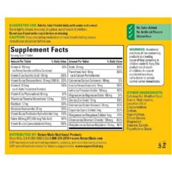 Alternative view of Nature Made Multivitamin Tablets with Vitamin D3 and Iron Daily nutritional support multivitamin -130 Tablets Exp: 11/2027