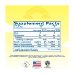 Alternative view of Vitafusion Lil Critter Calcium + Vitamin D3, 320IU.                                                                   For Kids Support, Bone and Teeth Health-120 Gummies                                                       Berry Blast Flavour                                              Exp: