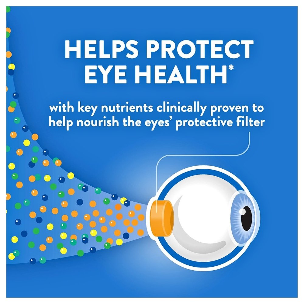 Bausch & Lomb Ocuvite 50+ Eye Vitamins & Mineral with Omega-3, Zinc & Lutein. Antioxidants For Eye Health, Improve Visual Function, 50 Softgels Exp: 01/2028 - Image 4