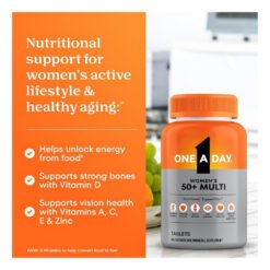 Alternative view of One A Day Women's Multivitamin with Vitamins A.C,D,E, Zinc, B12, Biotin, Calcium & More For Immune Health Support, Vitality. Magnesium for Healthy Muscles & Improved Energy - 100 tablets                                                                            Exp: 11/2027