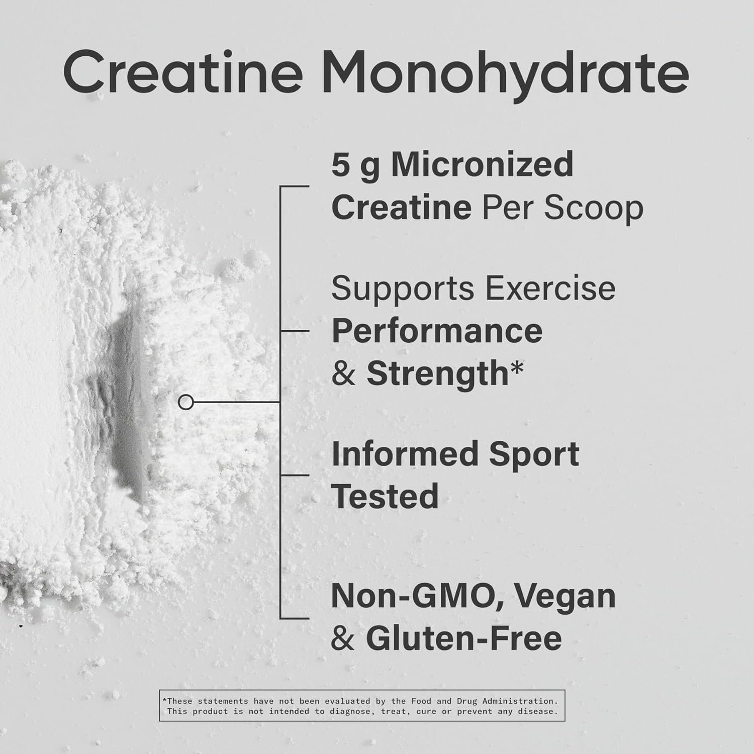 Sport Research Creatine Monohydrate Micronized Unflavoured Powder- Improve Performance strength and support workout recovery -500g Exp: - Image 3