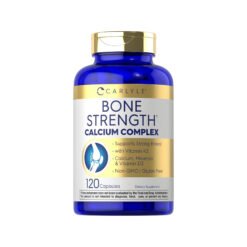 Carlyle  Bone Strength Advanced Support Calcium complex Supplement- Calcium Zinc, Magnesium, Vitamin D, K2. The complete Bone Nutrient Combination for