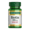 Natures Bounty Biotin, Support For Healthy Hair, Skin & Nails and Improved Energy, 1000mcg- 100 Tablets                                             Exp: 05/2028