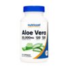 Nutricost Aloe Vera 20,000mg To Support Digestive Health, Neutralize Free Radicals, Improve Blood Sugar. 120 capsules Exp: