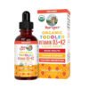 Mary Ruth's Organic Toddler Vitamin D3 & K2 Liquid Drops 600IU, For Bone Strength & Growth, Immune Support , Unflavoured-30ml.                                                                                           Exp:01/2028