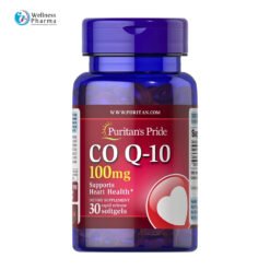 Puritians Pride Q-SORB CoEnzymeQ10-100mg, Antioxidant Support for Heart Health, Blood Pressure & Improved Energy-30 softgels                                                                        Exp: