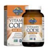 Garden of Life Vitamin Code Raw Iron With vitamin C, B12, Folate, Probiotics,Veggies Blend, 22mg. For Anaemia & Energy Support in Women-30 Capsules                                                Exp: