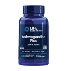 Life Extension                                       Optimized Ashwaghandha- Stress Management Supplement For a Healthy Stress Response, Focus , Memory, Anxiety Relief--60 Capsules Exp:09/2027