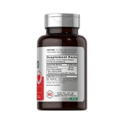 Alternative view of Horbaach Highly Absorbable CO-Enzyme Q-10 + Black Pepper Extract -Supports Heart Health, Well Aging- 120 Quick release Softgels                                                    Exp: