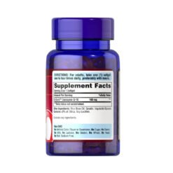 Alternative view of Puritians Pride Q-SORB CoEnzymeQ10-100mg, Antioxidant Support for Heart Health, Blood Pressure & Improved Energy-30 softgels                                                                        Exp: