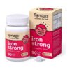 Renzo's Iron for Kids, 9mg With Vitamin C, Orange Flavour- For Cellular Health, Growth & Development,-90 Melty Tablets                                                               Exp: