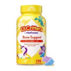Vitafusion L'ilCritters Calcium & Vitamin D3 For Kids, 320IU. Support for Bones, Teeth & Nerve Health, 120 Gummies, Berry Blast Flavour .                                                                                                                         Exp:10/2027