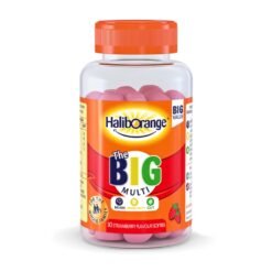 Haliborange Kids The BIG Multi Vitamin A, D, Calcium & Probiotics, Strawberry Flavoured, For Ages 3+, For Brain, Immunity and Gut Support - 90 Softies     Exp:03/2027