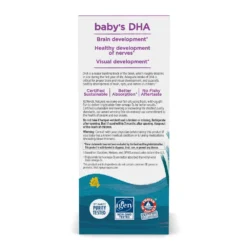 Alternative view of Nordic Naturals Baby’s DHA, Unflavored, 1050 mg Omega-3 + 300 IU Vitamin D3 - Supports Brain, Vision & Nervous System Development in Babies - Non-GMO -60mls. Exp:04/2027