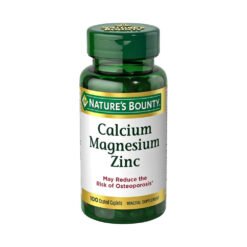 Nature's Bounty Calcium, Magnesium, Vitamin D3- For Muscle, Bone & Teeth Health, Immune Support, Nerve Functioning,   -100 Caplets                                                                         Exp: 02/2028