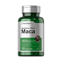 Horbaach Maca Root For Men & Women 1200mg. Supports Energy, Improves Libido, Sperm Motility, Promotes Stamina, Endurance,120 Capsules                                     EXP: 08/2028