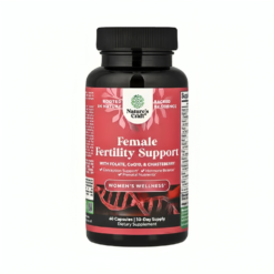 Nature's Craft Female Fertility Support with Prenatal Multivitamins, Choline, Inositol, Chasteberry, Folate, DHEA, CoQ10. To Promote Conception, 60 Capsules.  Exp: 08/2027