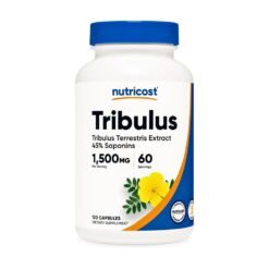 Nutricost Tribulus Terrestris Extract 1500mg, Libido & Fertility Support, 120 Capsules |2 Months Supply|   Exp: 10/2028
