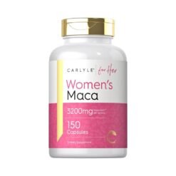 Carlyle For Her Maca Root for Women (Blend of Red Yellow & Black Maca Root). For Hormonal Balance, Mood, Libido, 150 Capsules    Exp:07/2027