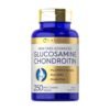 Carlyle Advanced Formula, Glucosamine Chondroitin MSM Complex with Vitamin C, Manganese, Tumeric For Joint Pain, Inflammation,  250 Mini Tablets  Exp: 12/2027