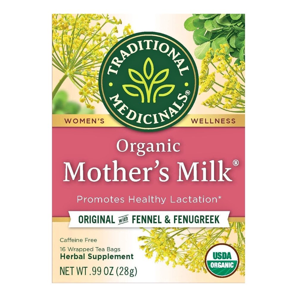 Traditional Medicinals Tea, Organic Mother's Milk, Promotes Healthy Lactation, Breastfeeding Support Exp: 06/2028