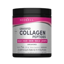 NeoCell Collagen Peptides Powder  | Unflavored Supplement | with Vitamin C and Hyaluronic Acid | Advanced Formula | Hair, Skin, & Nails | for Women and Men- 200G      Exp:08/2030