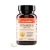 NatureWise Vitamin E 400IU. Antioxidant Supplement For Skin, Heart, Eye & Immune Health Support, 60 Softgels |2 Months Supply|     Exp: 05/2028