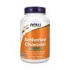Now Foods Activated Charcoal 560mg, Traps, binds & Removes Gas, Toxins, Contaminants  From the Digestive Tract - 200 Capsules                                                                     Exp:  10/2028