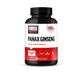 Force Factor Panax Ginseng, 1000mg.  For Energy, Immune System Boost, Healthy Stress Management,  100 Capsules.             Exp:05/2027