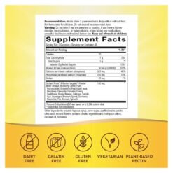 Alternative view of Nature’s Way Alive! Chewable Calcium with Vitamin D3. Daily Support For Healthy Bones, Teeth & Muscle Function. Strawberry & Raspberry Lemonade Flavored. 60 Gummies.    Exp: 09/2027