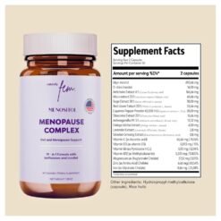 FEM Menositol 19-in-1 Myo & D-Chiro Inositol, with Isoflavones, Ashwaghanda. For Perimenopause & Menopause Support, Weight Loss, Hormone Balance, Metabolic Health. -60 Capsules                                Exp:
