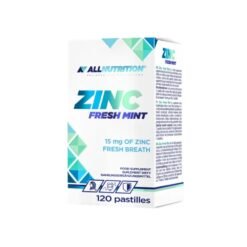 Alternative view of All Nutrition Zinc Citrate Fresh Mint, 15mg. For Immunity Support, Hair, Skin and Nails -120 Pastilles                                     Exp:05/2027