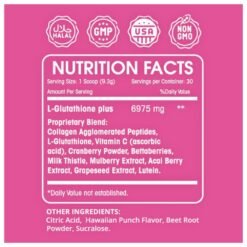 Alternative view of Earth's Creation GlutaGlow Collagen With Glutathione, Vitamin C. Advanced Skin Brightening & Radiance Formula for Smooth, Bright, Even toned Skin & Complexion, 279G.                     Exp:03/2028