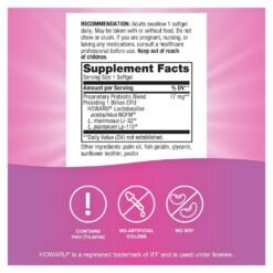 Alternative view of Nature's Way Women's Pearls Probiotics, 1 Billion Live Cultures. Supports Vaginal & Digestive Health, Bloating & Constipation, , 30 Softgels.       Exp: 08/2027