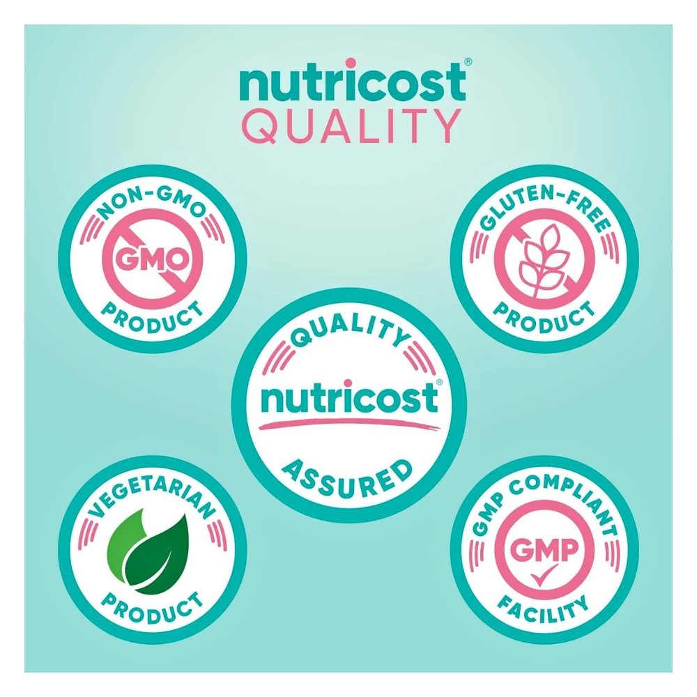 Nutricost Myo & D--Chiro Inositol 2050mg Blend. Supports Hormonal Health, Ovarian Function, & Overall Wellness -120 Capsules Exp:01/2029 - Image 3