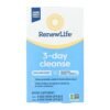 Renew Life 3-Day Cleanse Herbal Blend, Total Body Reset, For Digestive Wellness & Regularity,   12 Capsules                                                                                        Exp: 08/2028