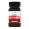 Swanson Vitamins Resveratrol, 100mg. Antioxidant For Cardiovascular Health, Antiaging, 30 Capsules.        Exp: 01/2028