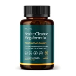 Vita Liver Zeolite Detox & Repair Cleanse For Microplastics, Toxins. Support For Gut Health, Cognition & Natural Energy.  90 Capsules    Exp: 10/2027