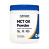 Nutricost MCT Oil Powder 10G, (Medium Chain Triglycerides). Fast Energy Source For Brain & Body, keto, Ketogenic Diets, 227G.       Exp:07/2028