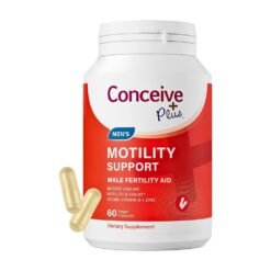CONCEIVE PLUS Motility Support for Men With Vitamin D, E, Zinc, Antioxidants. To Boost Sperm Volume & Count,   60 Capsules.   Exp: 08/2028