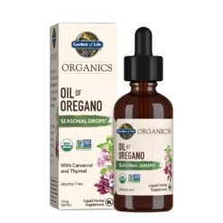 Garden of Life Organics Oil of Oregano With Thymol & Cavacrol.  For Antimicrobial, Antinflammatory, Respiratory Support.  30mls      Exp: 01/2027