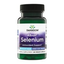 Swanson Albion Selenium Glycinate, 200 mcg. For Thyroid, Immune, Fertility Support,   90 Capsules |3 Months Supply|                                             Exp: 01/2029