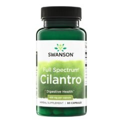Swanson Full Spectrum Cilantro, 425MG. For Detox, Digestive, Immune Support,  60 Capsules.                                                Exp:02/2027