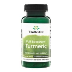 Swanson Full Spectrum Turmeric,  750MG. Potent Antiflammatory, Antioxidant, Joint Support,  30 Capsules                                                Exp:12/2027