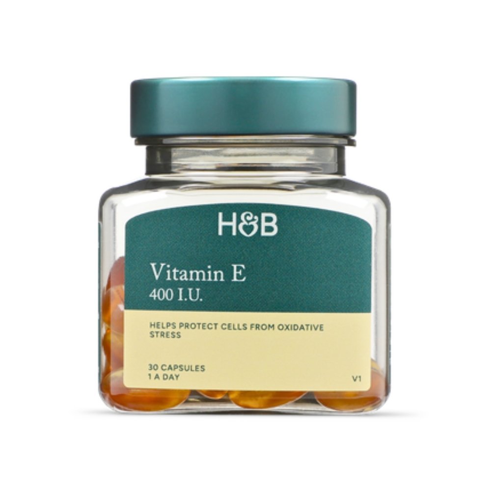 Holland &Barrets Vitamin E, 268mg Alpha-tocopherol. For Cell Protection, Antioxidant Support -30 Capsules.